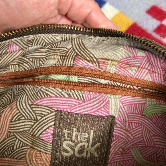 The Sak Genuine Leather Multi Color Crossbody Purse - Picture 13 of 16